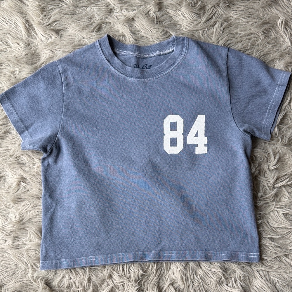 Brandy Melville Blue 84 Tee